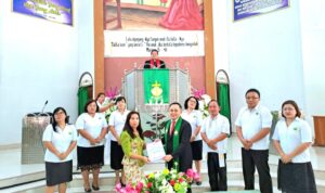 Elsje Rosje Wongkar-Sumual Resmi Dilantik Menjadi Ketum Panitia Bulan Peduli Anak GMIM Tahun 2023