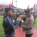 Upacara Pengambilan dan Penyerahan Air Suci Oleh Polda Sulut, Sambut Hari Bhayangkara ke-77