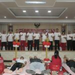 Peduli Sosial di Hari Bhayangkara ke-77, Polda Sulut Gelar Donor Darah