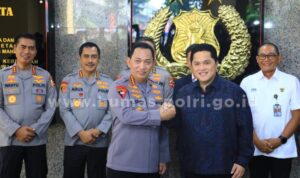 Kapolri Terima Kunjungan Ketua PSSI : Kawal Kompetisi Liga yang Fair