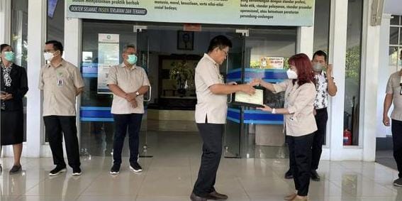 RSUP Kandou Terima Sertifikat Sebagai Institusi Penyelenggara Ukom Terakreditasi
