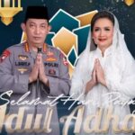 Kapolri Jenderal Listyo Sigit Prabowo menyampaikan ucapan selamat Idul Adha 1444 Hijriah.