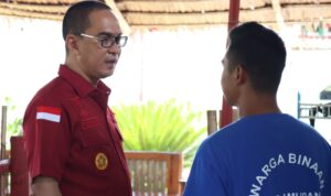 Ronald Lumbuun Pastikan Kelayakan Fasilitas Pengamanan di Lapas Amurang