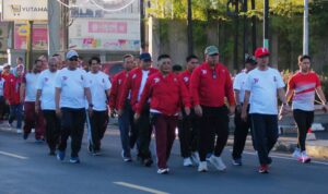 Kakanwil Kemenkumham Sulut Meriahkan Kapolda Run