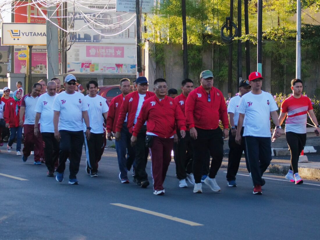 Kakanwil Kemenkumham Sulut Meriahkan Kapolda Run