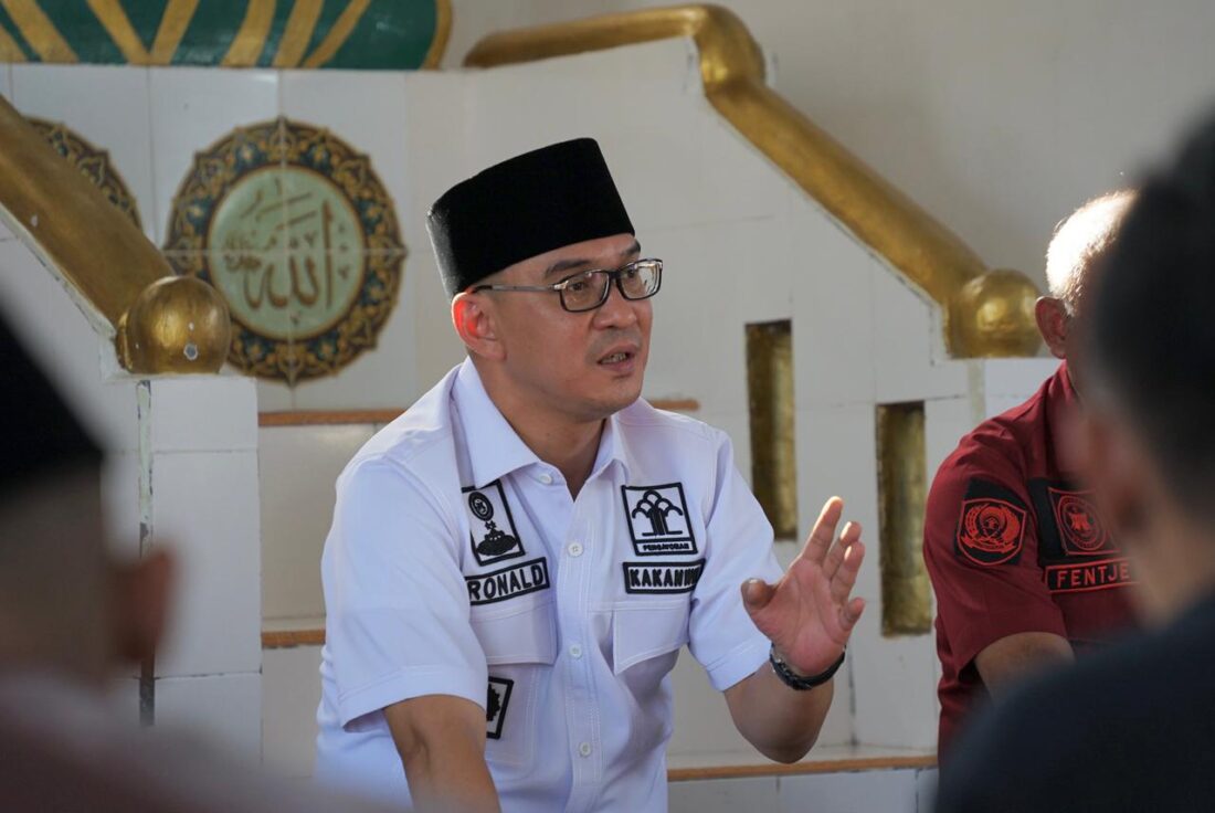 Kepala Kantor Wilayah Kementerian Hukum dan HAM Sulawesi Utara, Ronald Lumbuun hari ini berakhir pada Lembaga Pemasyarakatan Kelas III Amurang, Jumat (30/6).