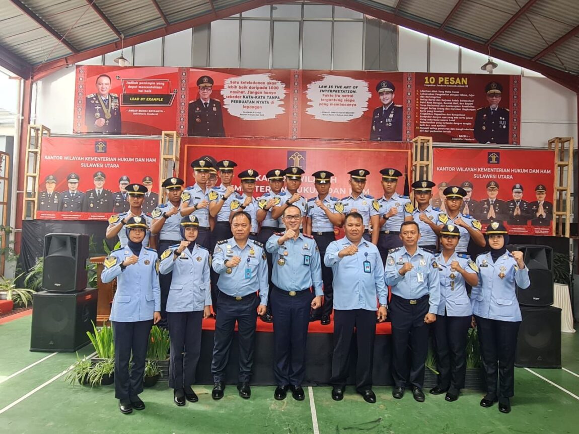 Ronald Lumbuun Terima Kedatangan 16 Taruna/Taruni Poltekim