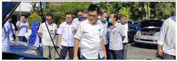 RSUP Kandou Gelar Apel Kendaraan Dinas