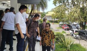 Dirut Panelewen Dampingi Tim Konsultan IsDB Tinjau Lahan Gedung Kanker 12 Lantai