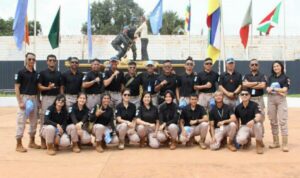 Anggota Polwan Polda Sulut Pimpin Tarian Modern, Peringati Environment Day dalam Misi Perdamaian PBB di Afrika Tengah