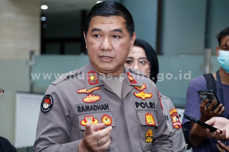 Kepala Biro Penerangan Masyarakat (Karopenmas) Divisi Humas Polri Brigjen Pol. Ahmad Ramadhan