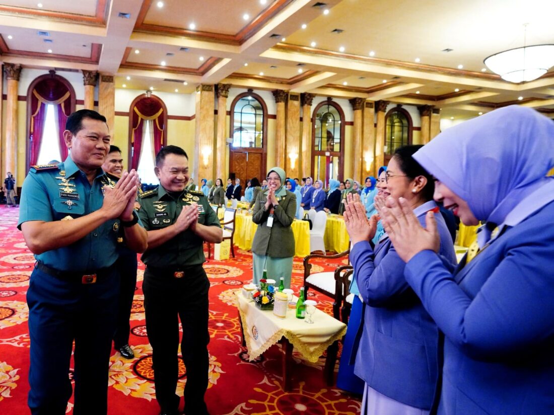 puspen tni Panglima TNI: Dharma Pertiwi Menjadi Inspirasi dan Solusi Bagi Istri Prajurit TNI
