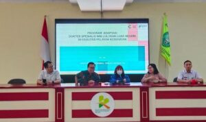 Dirjen Nakes Kemenkes Gelar Monitoring Dan Evaluasi Dokter Spesialis WNI LLN di RSUP Kandou