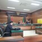 Tampak suasana sidang di PN Manado.