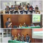 Direktur Layanan Operasional RSUP Prof Dr R.D Kandou Manado, dr Wega Sukanto, Sp.BTKV, membuka secara resmi sosialisasi Implementasi Digitalisasi Limbah Medis di RSUP Kandou, Selasa (27/06).
