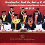 Komjen Pol Petrus Reinhard Golose Resmi dikukuhkan Sebagai Guru Besar PTIK