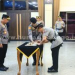 Kapolri Jenderal Listyo Sigit Prabowo akan memimpin upacara serah terima jabatan (Sertijab) Wakapolri dari Komjen Gatot Eddy Pramono kepada Komjen Agus Andrianto, Senin (3/6/2023).