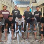 Tim Resmob On The Road (ROTR) Polresta Manado mengamankan lima orang laki-laki yang diduga melakukan pengeroyokan secara bersama-sama, di Teling Bawah.