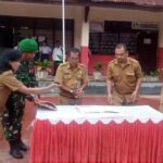 Penandatanganan Pakta Integritas orangtua siswa di kegiatan MPLS