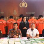 Dittpidnarkoba Bareskrim Polri memusnahkan barang bukti narkotika. Total, ada 429.198 gram (492 Kg) sabu serta 22.932 butir ekstasi yang dimusnahkan.