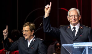 General Brian Peddle and Commissioner Rosalie Peddle (World President of Women’s Ministries) received a warm welcome as they returned home to the Canada and Bermuda Territory for the INSPIRE Conference and Congress 2023.