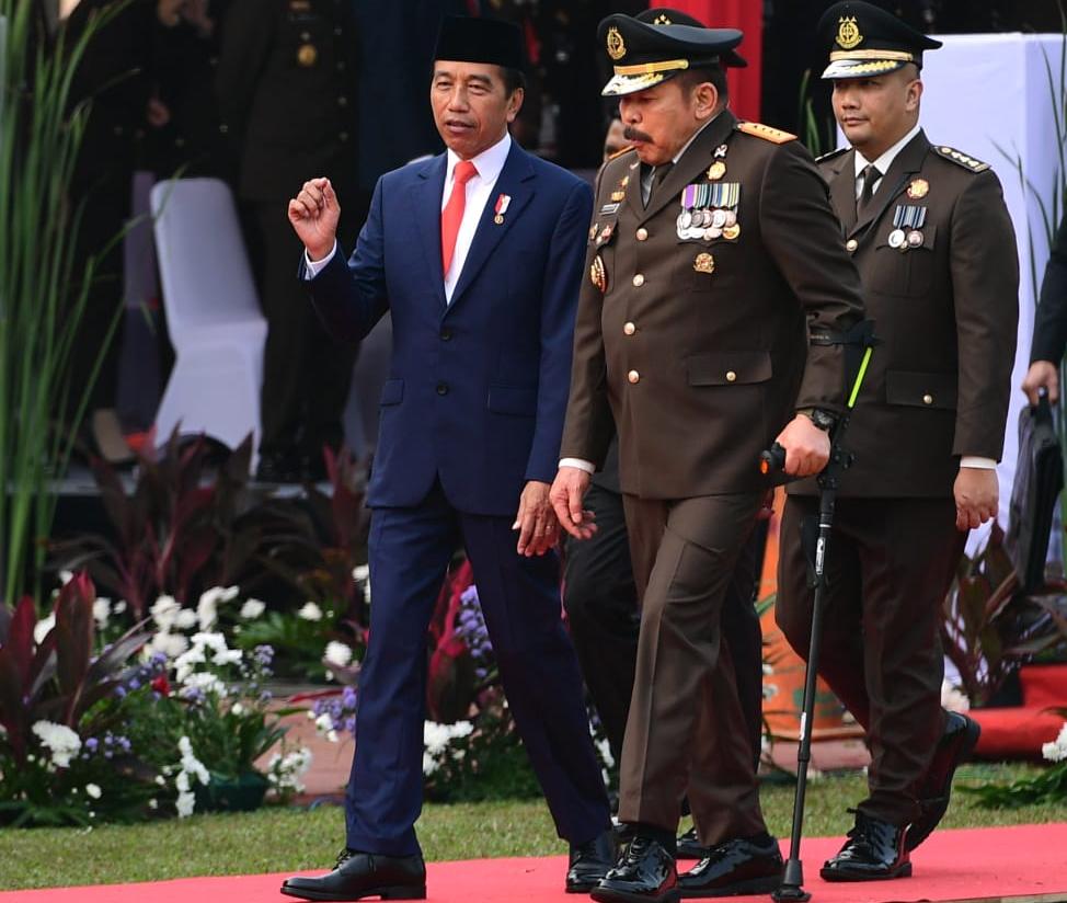 Presiden Jokowi Mengapresiasi Kinerja Kejaksaan Agung