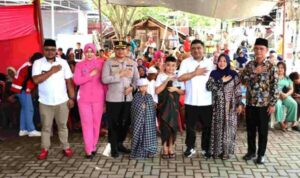 Polres Kotamobagu Bersama PMI Gelar Bakti Sosial Khitanan Massal Pengobatan Gratis