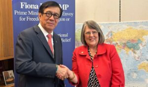 Menkumham Promosikan Kebebasan Beragama Indonesia di Hadapan Anggota Parlemen Inggris