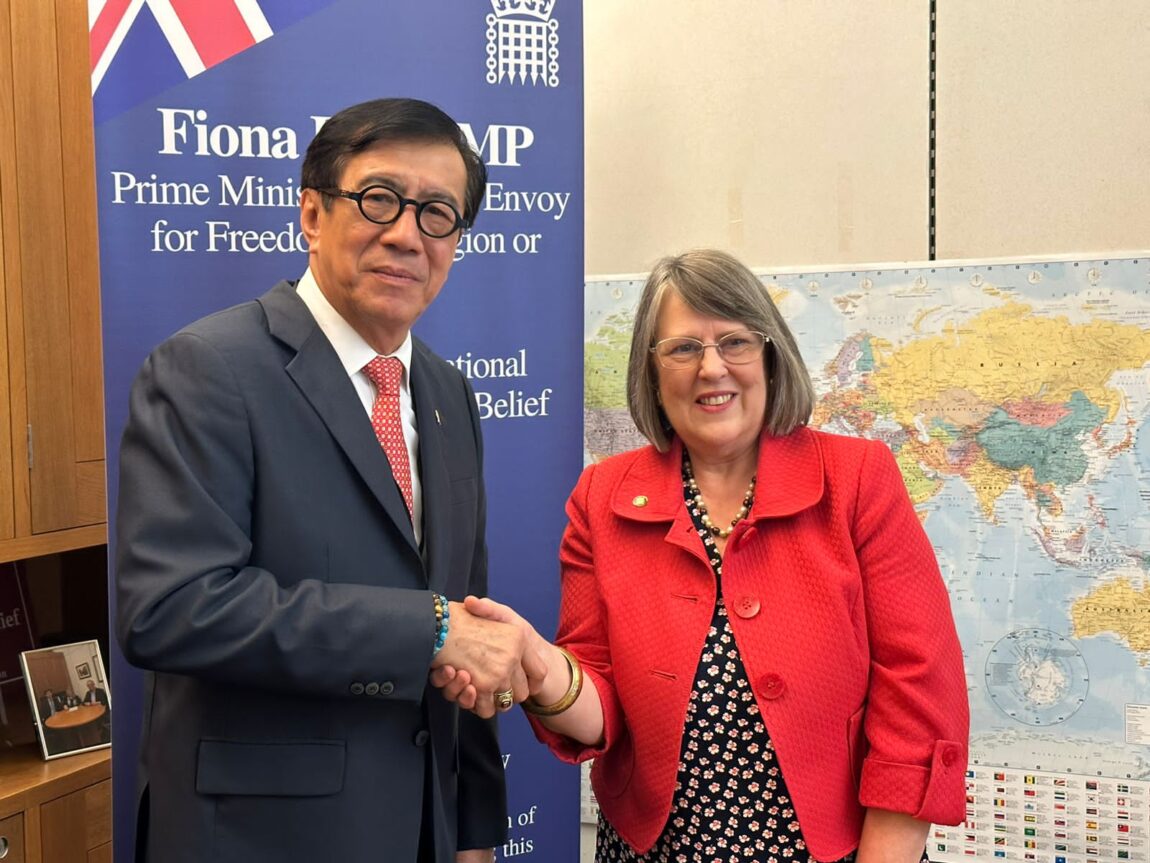 Menkumham Menkumham Promosikan Kebebasan Beragama Indonesia di Hadapan Anggota Parlemen Inggris