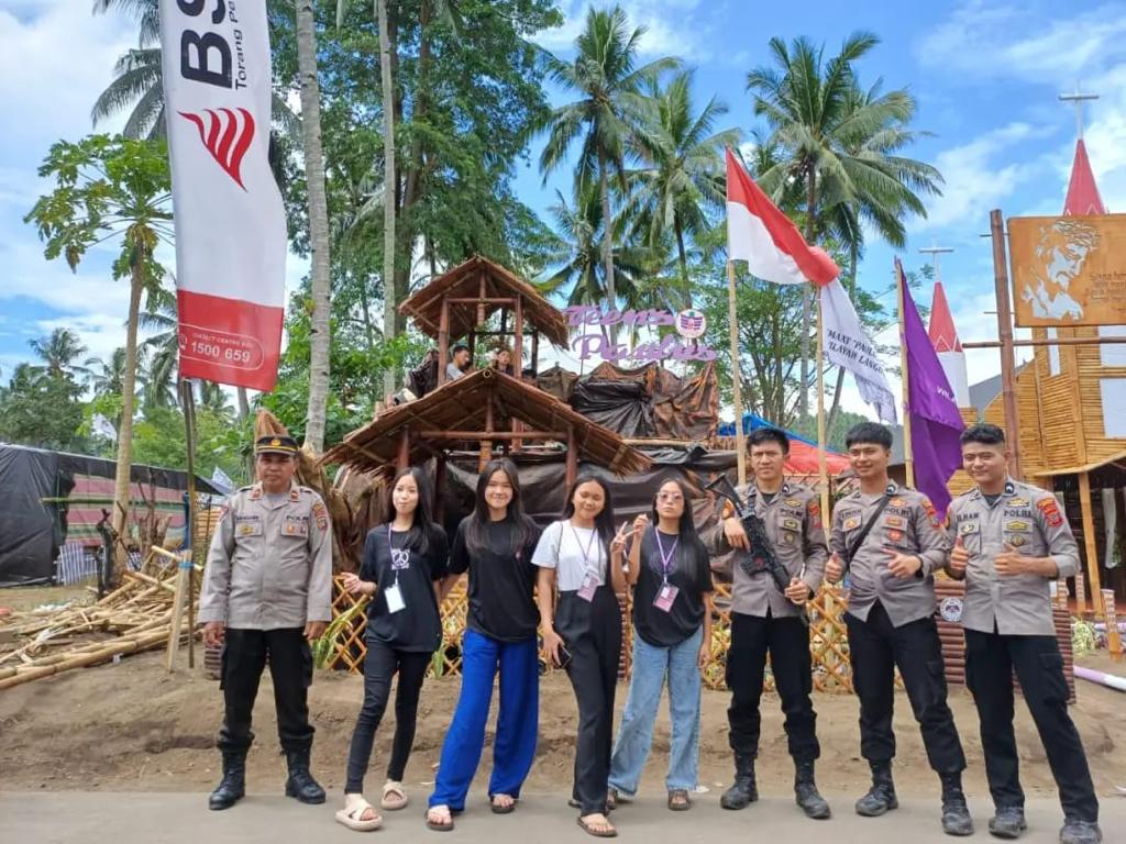 Polres Minsel sukses amankan Perkemahan Kreatif Remaja Sinode GMIM