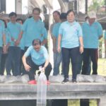 Rektor Unsrat Prof. Dr. Ir. Oktovian Berty Alexander Sompie, M.Eng, IPU saat pembukaan Dies Natalis Ke-58 FPIK (Foto : Humas Unsrat)