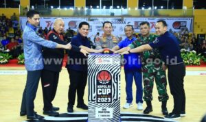 Kapolri Buka Turnamen Bola Basket Kapolri Cup 2023