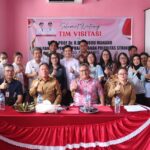 Bupati Minsel  Franky Donny Wongkar, SH  bersama Tim  Visitasi RSUP Prof Kandou Manado di RSUD Amurang.