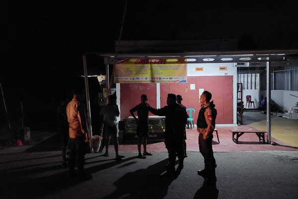 Polres Kotamobagu Bubarkan Aksi Sekelompok Pemuda yang Ganggu Kenyamanan Warga