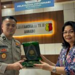 BPJS Kesehatan KCU Manado melakukan launching Loket Pelayanan Informasi dan Portal Quick Respons BPJS Kesehatan (POROS) di RS Bhayangkara Tingkat III Manado, Jumat (29/9/2023) pagi.