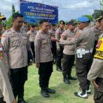 Seksi Propam Polres Kepulauan Talaud melaksanakan penegakan disiplin (Gaktiblin), di lapangan polres, Rabu (27/9/2023) pagi.