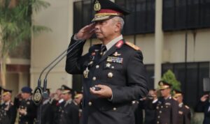 . Upacara dipimpin oleh Kapolda Sulut Irjen Pol Setyo Budiyanto