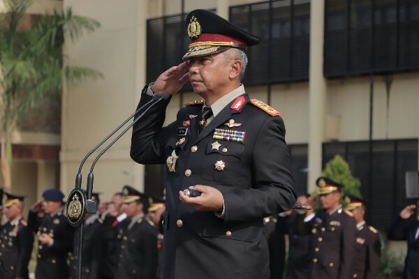 . Upacara dipimpin oleh Kapolda Sulut Irjen Pol Setyo Budiyanto