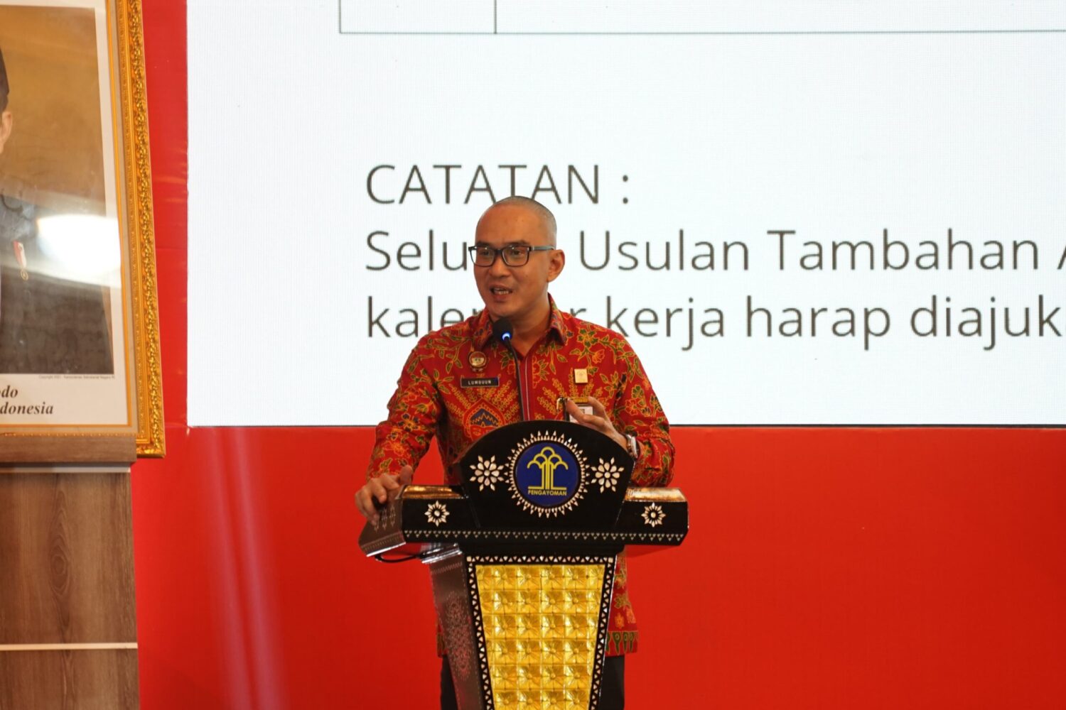 Ronald Lumbuun Paparkan Rekomendasi Dukman Rencana Tarja DJKI Tahun 2024