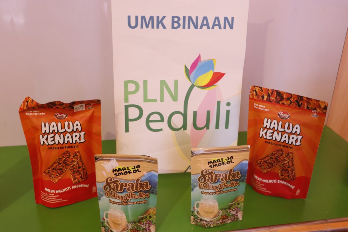 Sejumlah pelaku usaha mikro kecil menengah (UMKM) binaan PT PLN (Persero) ikut meramaikan Pameran Manado High Street Market 2023 yang digelar pada 1-15 Oktober di Atrium Manado Town Square. Keikutsertaan UMKM dari mitra binaan PLN ini sebagai ajang pemasaran dan memperkenalkan produk-produk unggulan.