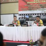 Kapolda Bali Irjen Pol. Ida Bagus Kd Putra Narendra, S.I.K., M.Si, menghadiri kegiatan Tactical Floor Game (TFG) yang dilaksanakan di Gedung Perkasa Raga Garwita, Polda Bali, Jumat (6-10-2023).