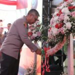 Kapolda Sulawesi Utara Irjen Pol Setyo Budiyanto didampingi Kapuslabfor Polri Brigjen Pol Haris Aksara meresmikan Gedung Bidang Laboratorium Forensik (Bidlabfor) Polda Sulut, Selasa (3/10/2023).
