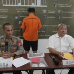 Presscon yang digelar di Balai Wartawan Polda Sulut, Selasa (10/10/2023) dipimpin oleh Kabid Humas Kombes Pol Iis Kristian bersama Direktur Resnarkoba Kombes Pol Budi Samekto.