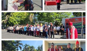 RSUP Prof Dr R.D Kandou Manado, Senin (13/11/2023) menggelar Upacara dalam rangka Hari Kesehatan Nasional yang ke 59 Tahun.