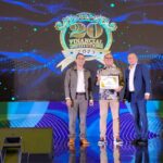 Corporate Secretary Bank SulutGo, Heince J Rumende, pada acara Top 20 Financial Institution 2023 oleh majalah The Finance di Hotel Kempinski Ballroom, Jakarta, Selasa (14/11/2023).