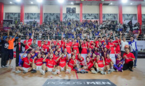 Kesatria Benzar (SMA Eben Haezar Manado) berhasil mengawinkan gelar juara Honda DBL with Kopi Good Day 2023 North Sulawesi Series.