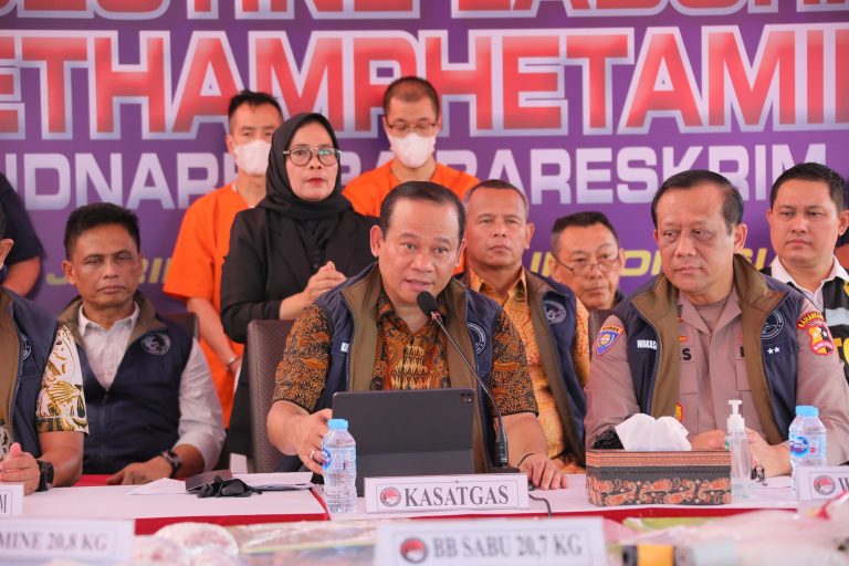 Kasatgas Penanggulangan Penyalahgunaan dan Peredaran Gelap Narkoba Irjen Asep Edi Suheri