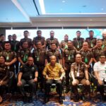 Kepala Seksi Penerangan Hukum dan Humas Kejati Sulut Theodorus Rumampuk, SH.MH beserta 2 Staf Penkum DImekrius dan Allan Ombu, SH menjadi peserta Workshop Kehumasan.