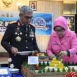 peringatan Hari Ulang Tahun (HUT) ke-52 Korps Pegawai Republik Indonesia (Korpri) Tahun 2023, pada Rabu (29/11) pagi.