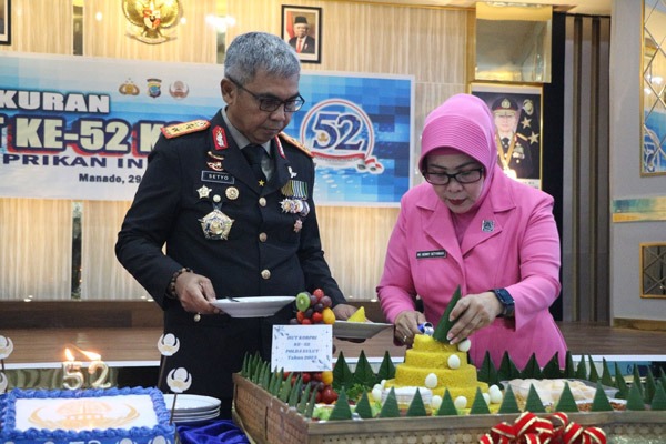 peringatan Hari Ulang Tahun (HUT) ke-52 Korps Pegawai Republik Indonesia (Korpri) Tahun 2023, pada Rabu (29/11) pagi.